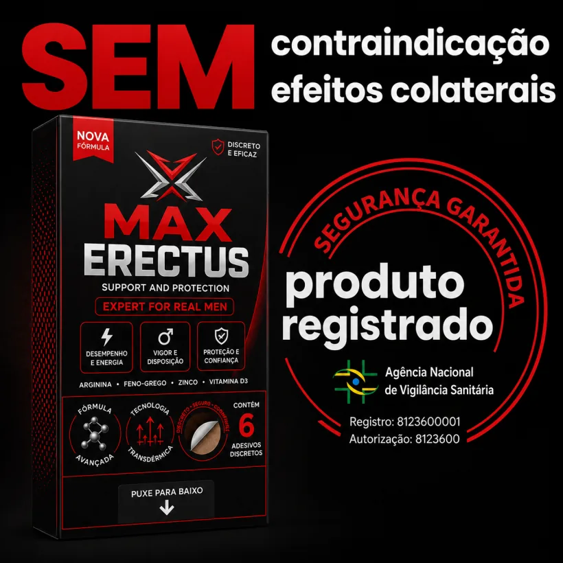 Produto registrado — sem contraindicação e sem efeitos colaterais